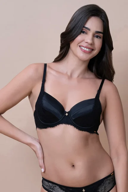 Anemone Amore Padded Wired Demi Bra
