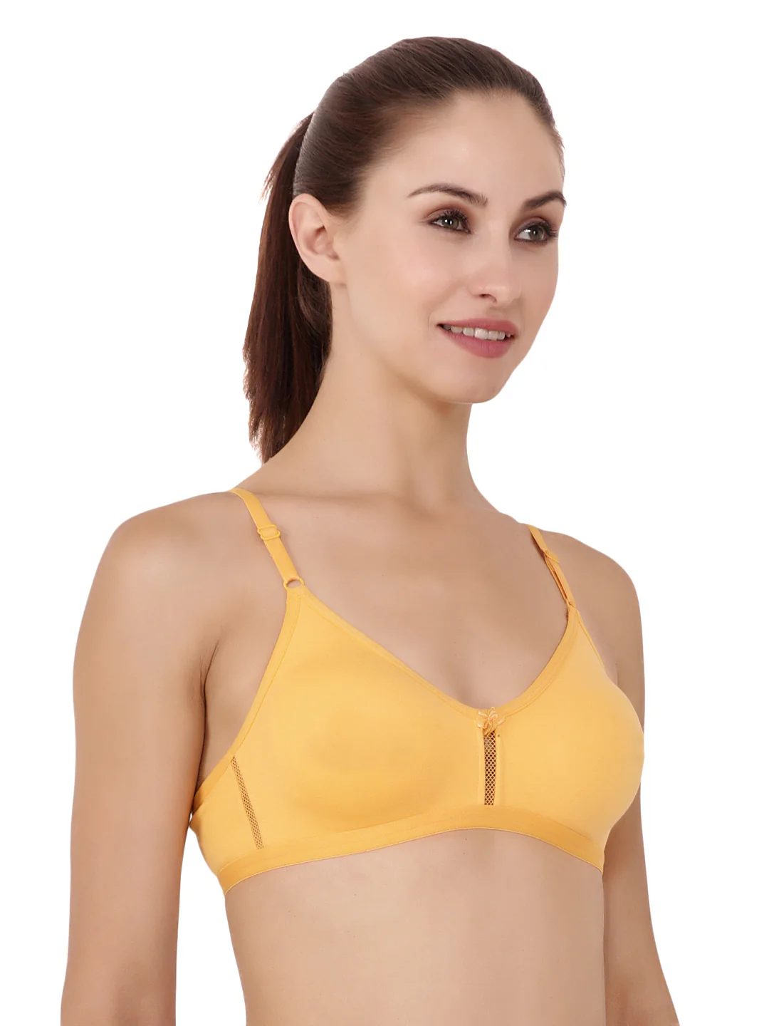 Katrina Non-Wired Essential Cotton-Blend T-Shirt Bra - Image 4