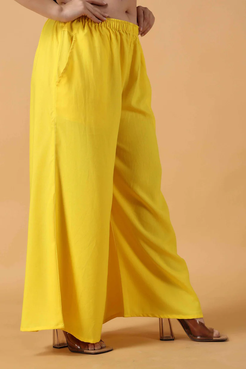 Rayon Loose Palazzo - Image 2