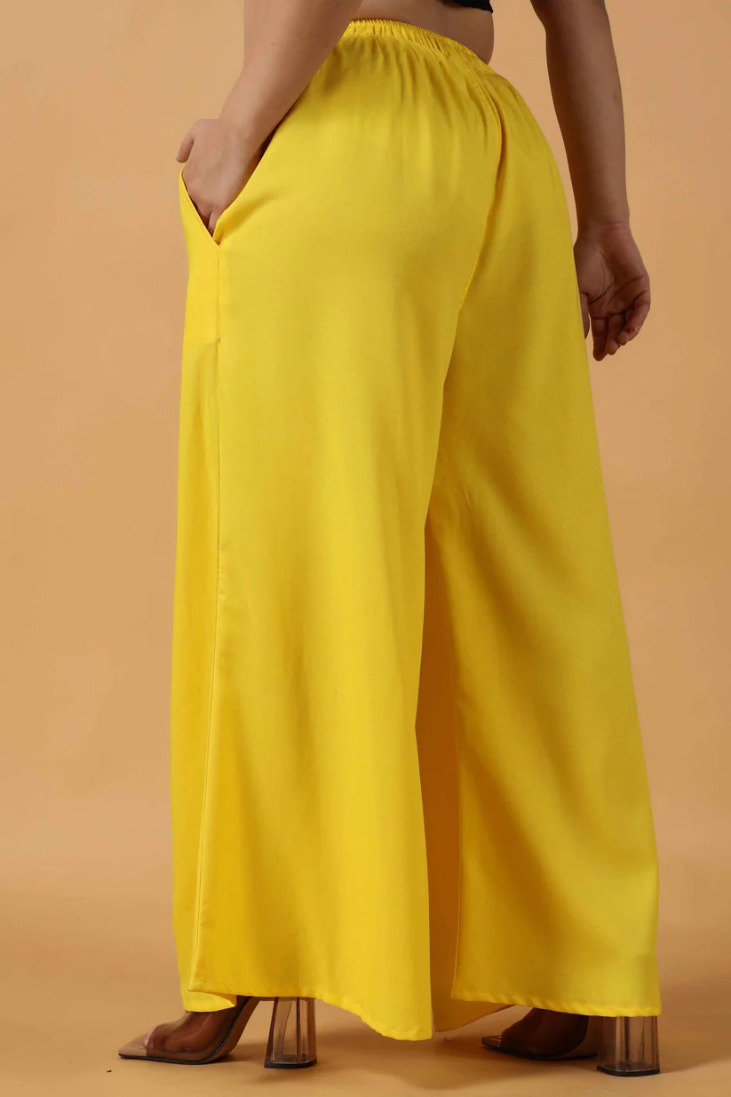 Rayon Loose Palazzo - Image 4